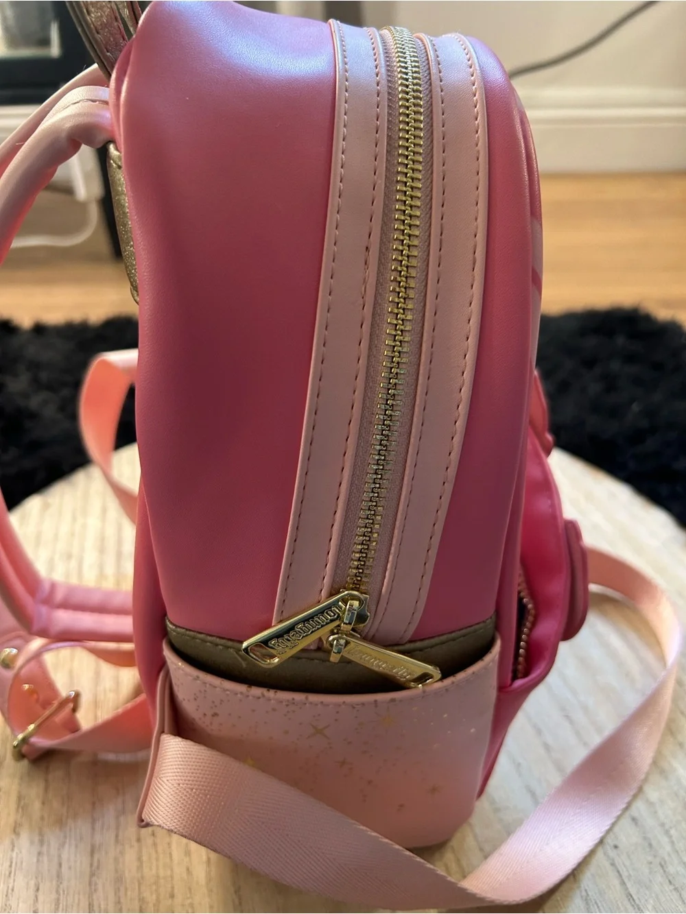 Disney 70th Anniversary Loungefly Pink Disney Peter Pan & Wendy Mini Backpack